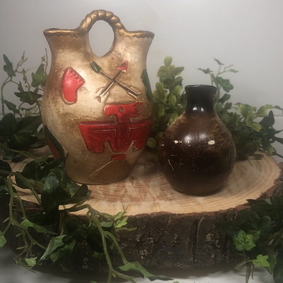 Other - Native American Style Vases (2)